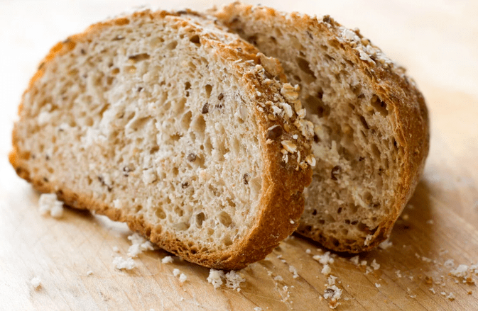 White bread with sound