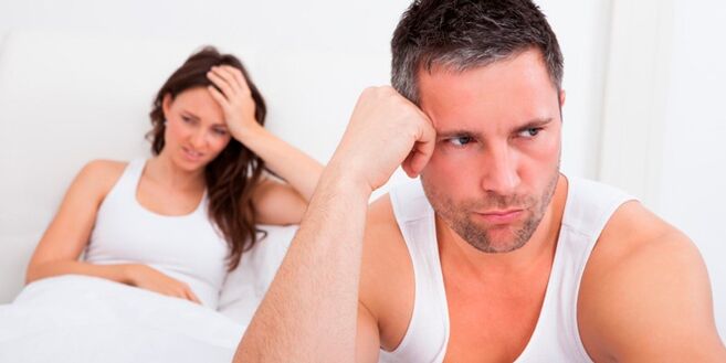 Increase in the power of men after 40 years